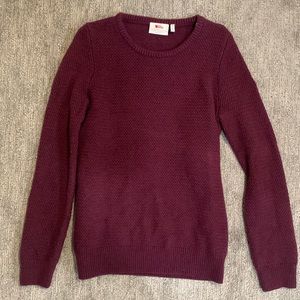 Fjallraven sweater medium wool women’s